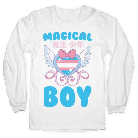 Magical Boy - Trans Pride Longsleeve Tee