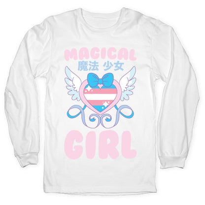 Magical Girl - Trans Pride Longsleeve Tee