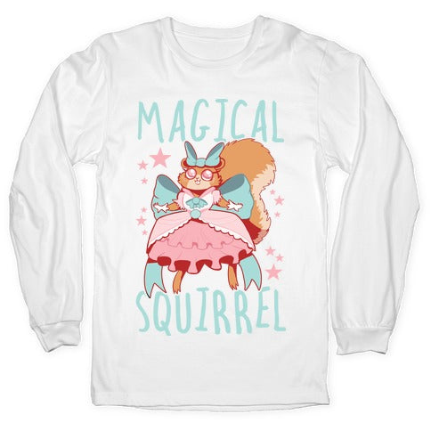 Magical Squirrel Longsleeve Tee