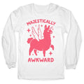 Majestically Awkward Llamicorn Longsleeve Tee