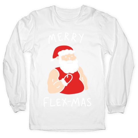 Merry Flex-mas Longsleeve Tee