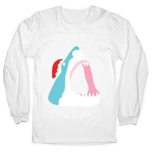 Merry Jaws-mas Christmas Longsleeve Tee