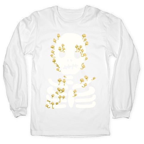 Mushroom Skeleton Longsleeve Tee