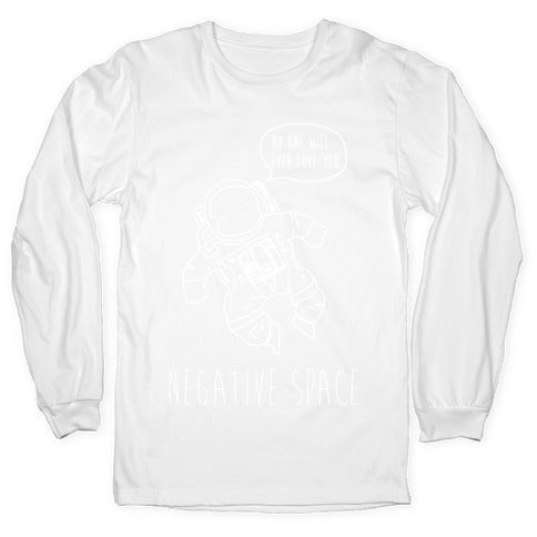 NEgative Space Longsleeve Tee