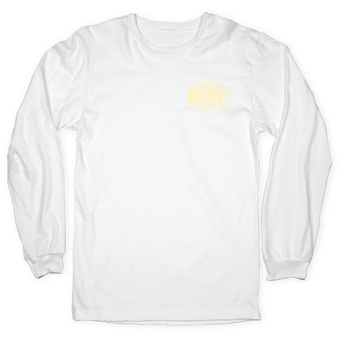 Orginal BEEF of Chicagoland Small Logo Longsleeve Tee