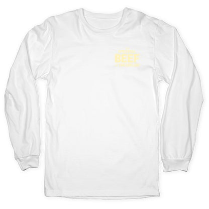 Orginal BEEF of Chicagoland Small Logo Longsleeve Tee