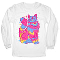 Pansexual Pride Cat Longsleeve Tee