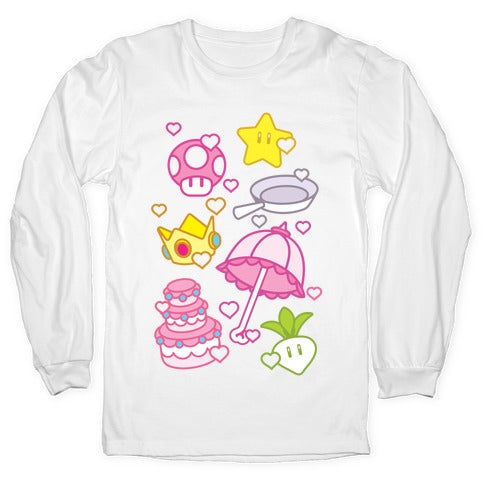 Peach Inventory Items Longsleeve Tee