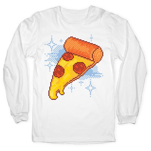 Pixel Pizza Longsleeve Tee