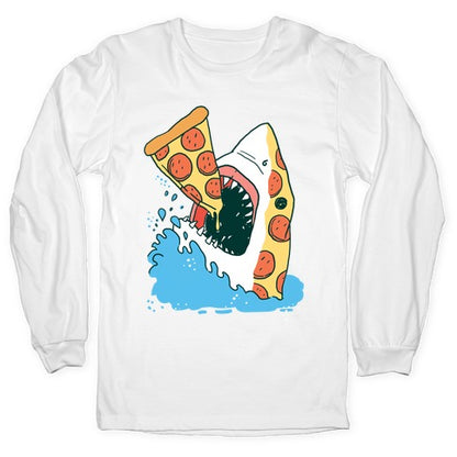 Pizza Shark Longsleeve Tee