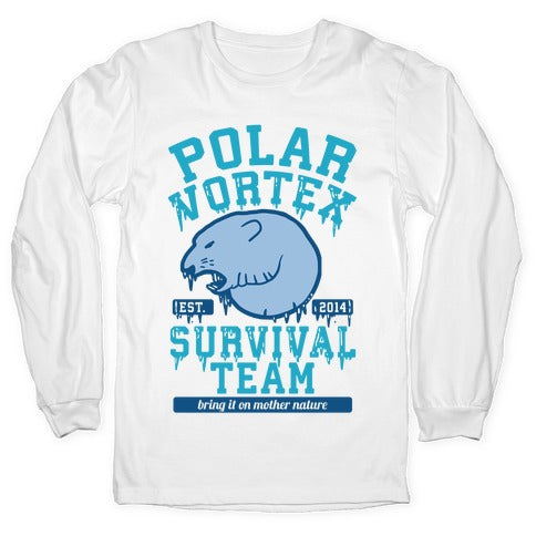 Polar Vortex Survival Team Longsleeve Tee