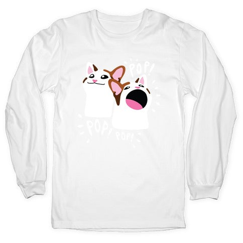 Pop Cat Longsleeve Tee