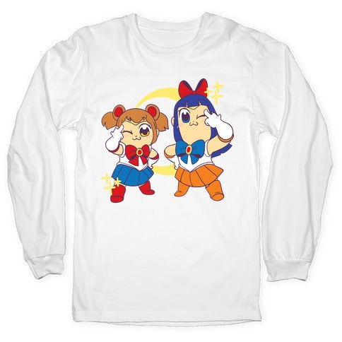 Pretty Sailor Pop Team Epic  Longsleeve Tee