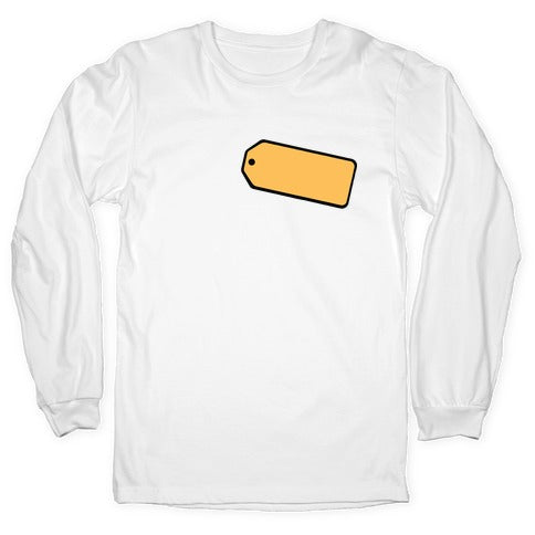 Price Is Right Name Tag Costume Longsleeve Tee