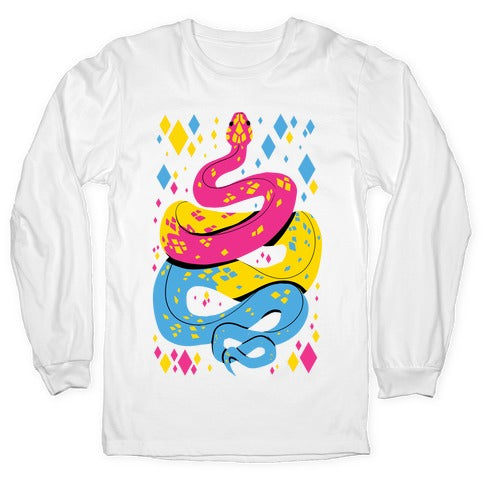 Pride Snakes: Pansexual Longsleeve Tee