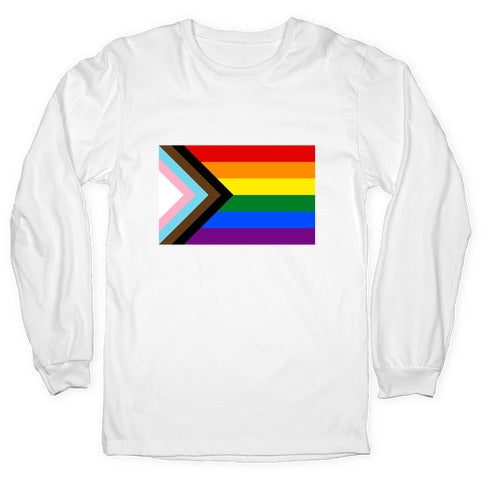 Progress Pride Flag Longsleeve Tee