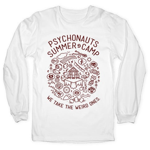 Psychonauts Summer Camp Longsleeve Tee