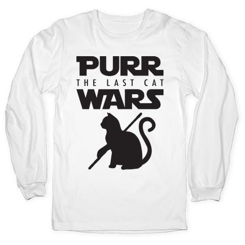 Purr Wars: The Last Cat Longsleeve Tee