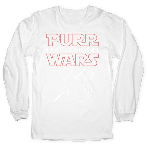 Purr Wars: The Last Cat Longsleeve Tee