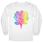 Rainbow Vulva Bouquet Longsleeve Tee