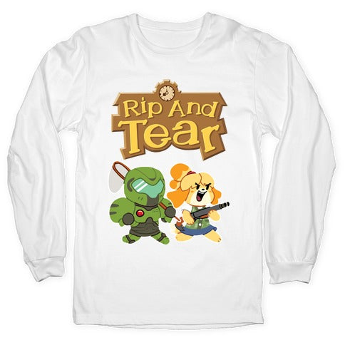 Rip And Tear Longsleeve Tee