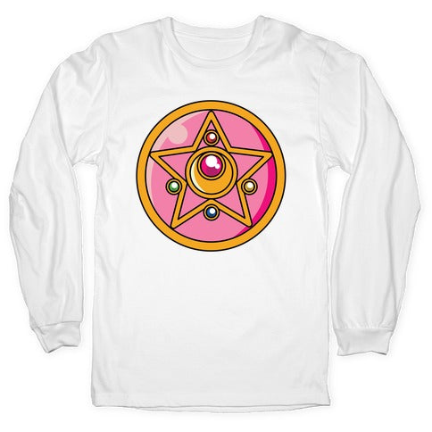 Sailor Moon Crystal Star Brooch Longsleeve Tee