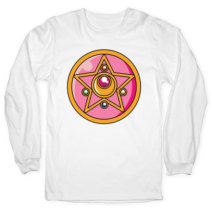 Sailor Moon Crystal Star Brooch Longsleeve Tee