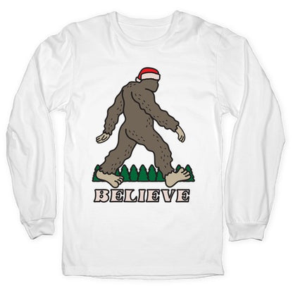 Santa Sasquatch Longsleeve Tee