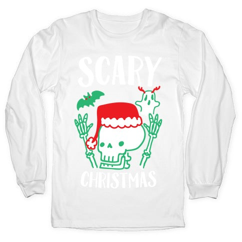 Scary Christmas  Longsleeve Tee