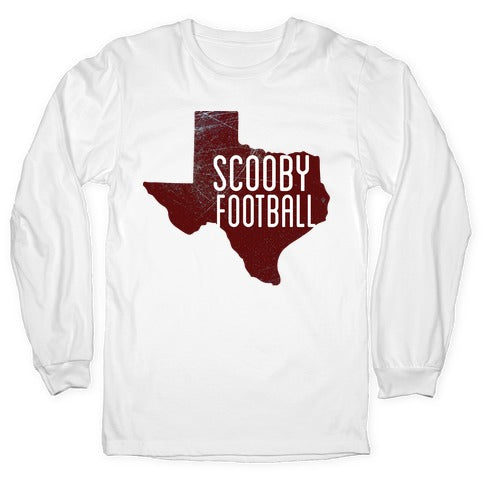Scooby Football Longsleeve Tee