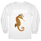Sea Haw Seahorse Cowboy Longsleeve Tee