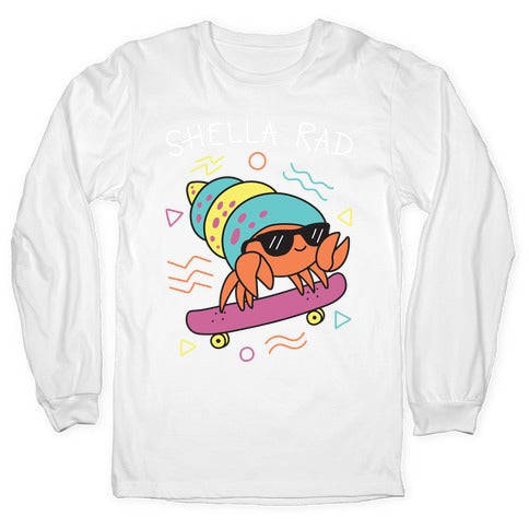 Shella Rad Crab Longsleeve Tee