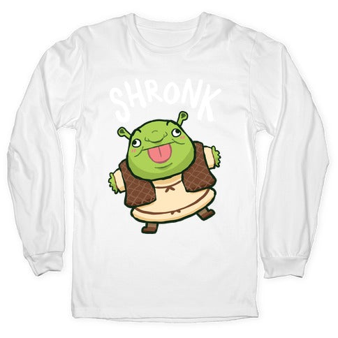 Shronk Derpy Shrek Longsleeve Tee