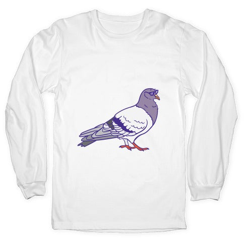 Stay Coo Pigeon  Longsleeve Tee