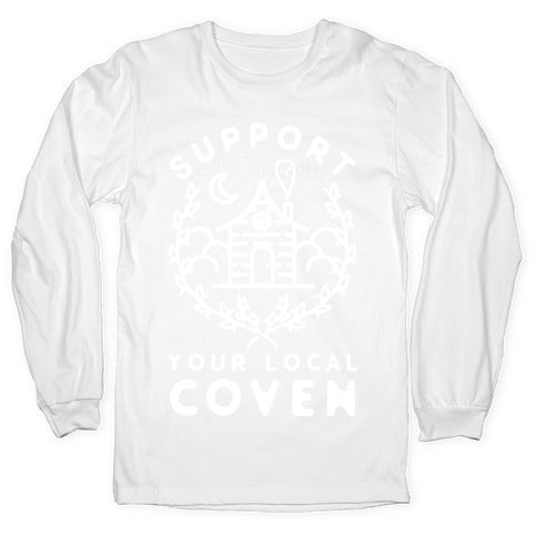 Support Your Local Coven Longsleeve Tee