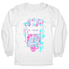 Techno Pagan Glitch Art Longsleeve Tee