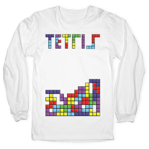 Tetris: Best Game Of All TIme Longsleeve Tee