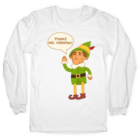 Thanks Mr. Narwhal Longsleeve Tee