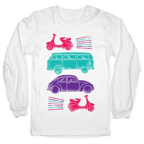 The 1960's Hippie Traveler Longsleeve Tee