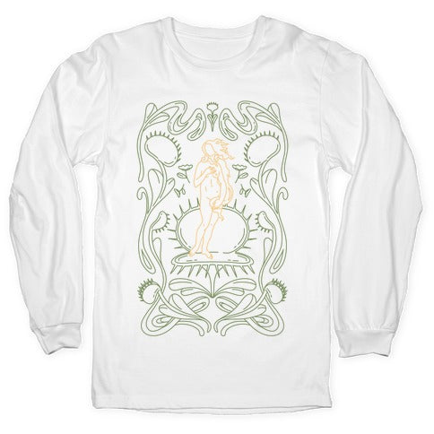 The Birth of Venus Fly Trap Longsleeve Tee