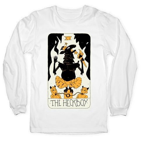 The Heckboy Tarot Card Longsleeve Tee