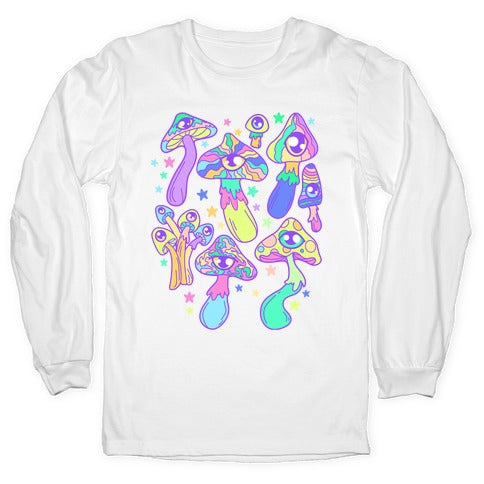 The Mushrooms Have Eyes Longsleeve Tee