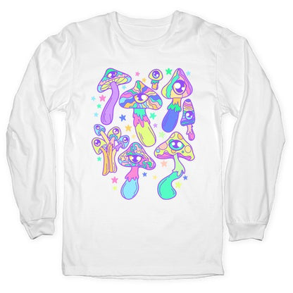 The Mushrooms Have Eyes Longsleeve Tee