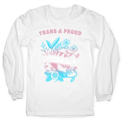 Trans & Proud Longsleeve Tee