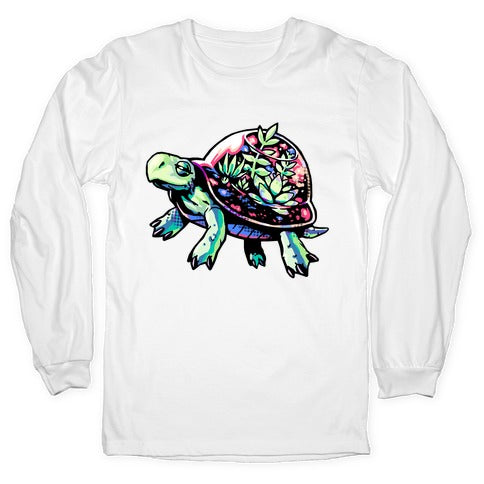Turtle Succulent Terrarium Longsleeve Tee