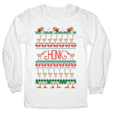 Ugly Goose Sweater Longsleeve Tee