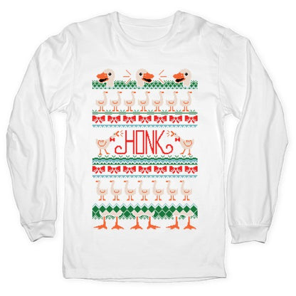 Ugly Goose Sweater Longsleeve Tee