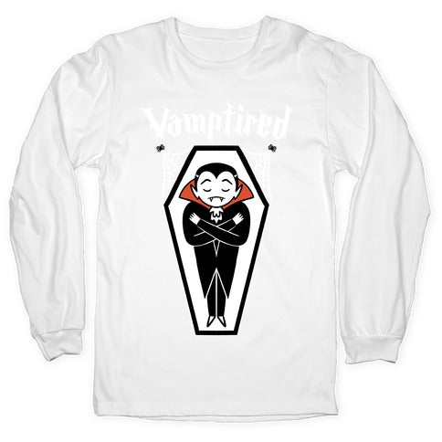 Vamptired Tired Vampire Longsleeve Tee