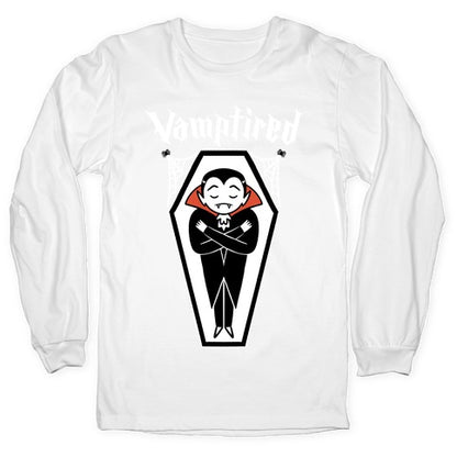 Vamptired Tired Vampire Longsleeve Tee