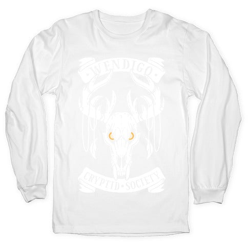 Wendigo Cryptid Society Longsleeve Tee